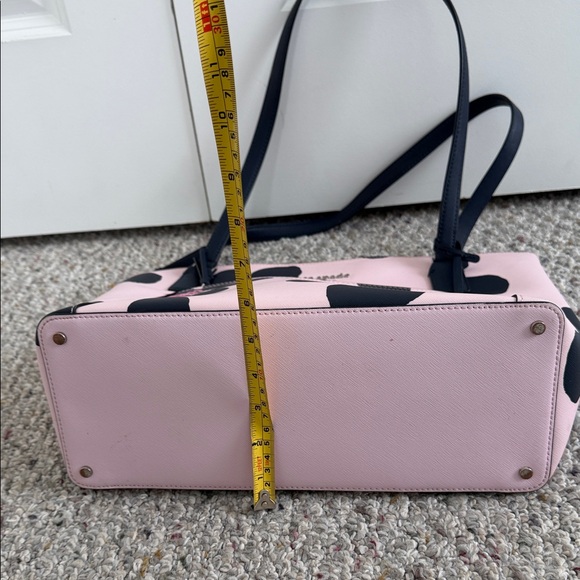 Kate Spade Black and Pink Floral Tote - Picture 7 of 8